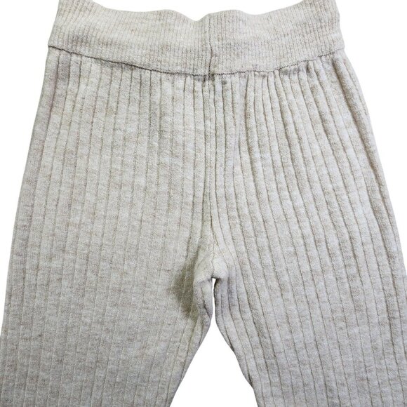 Free People Intimately Ribbed Knit Lounge Pants Beige S - Picture 2 of 9